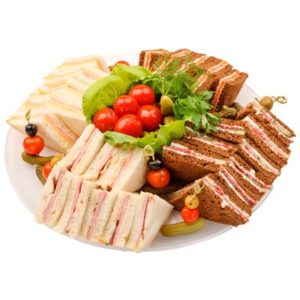Ассорти из мини-сэндвичей