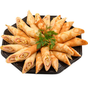 Блинчики с ветчиной и сыром